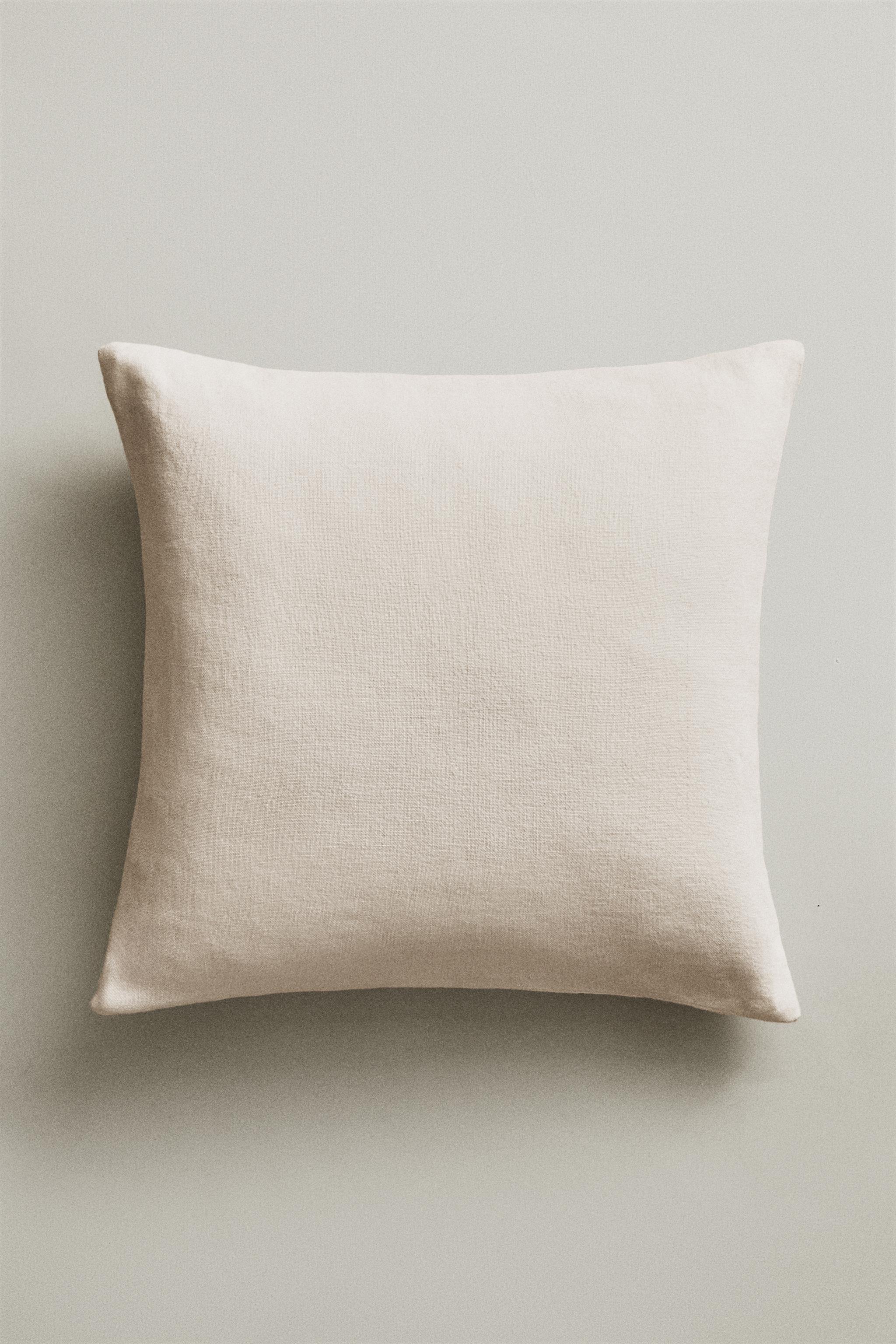 HOUSSE DE COUSSIN LIN